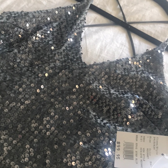 NEW David’s Bridal Sequined Prom Dress - Picture 5 of 5